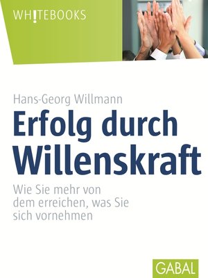 cover image of Erfolg durch Willenskraft